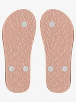 Girl's 8-16 Pebbles Flip-Flops