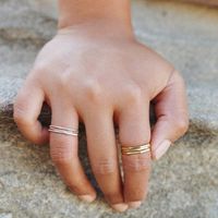 Delicate Stacked Ring