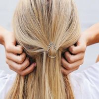 Pineapple Hair Barrette