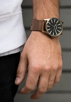 Sentry Leather Watch