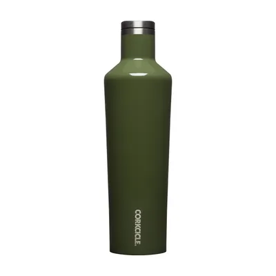 Canteen 25oz Gloss Olive