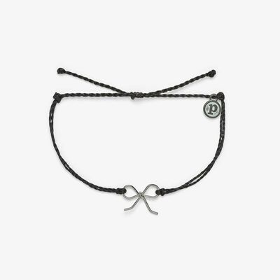 Bow Charm Silver Bracelet