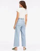 Free Fall Indigo High-Waisted