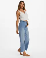 Free Fall Indigo High-Waisted