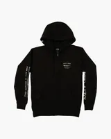 Bruce Black Zip Hoody