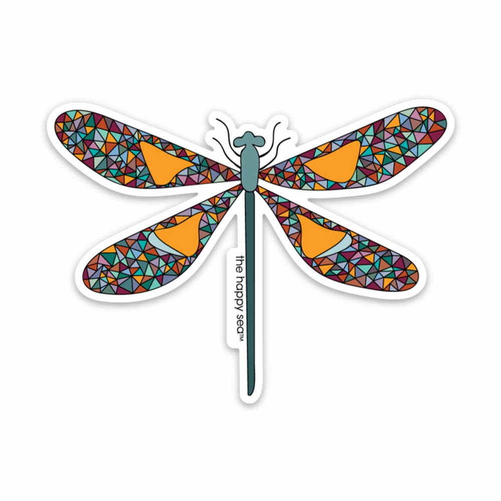 4" Dragon Fly Vinyl Sticker