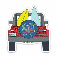 3" Jeep Vinyl Sticker