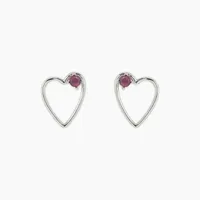 Sweetheart Stone Earrings