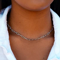 Simple Paperclip Necklace