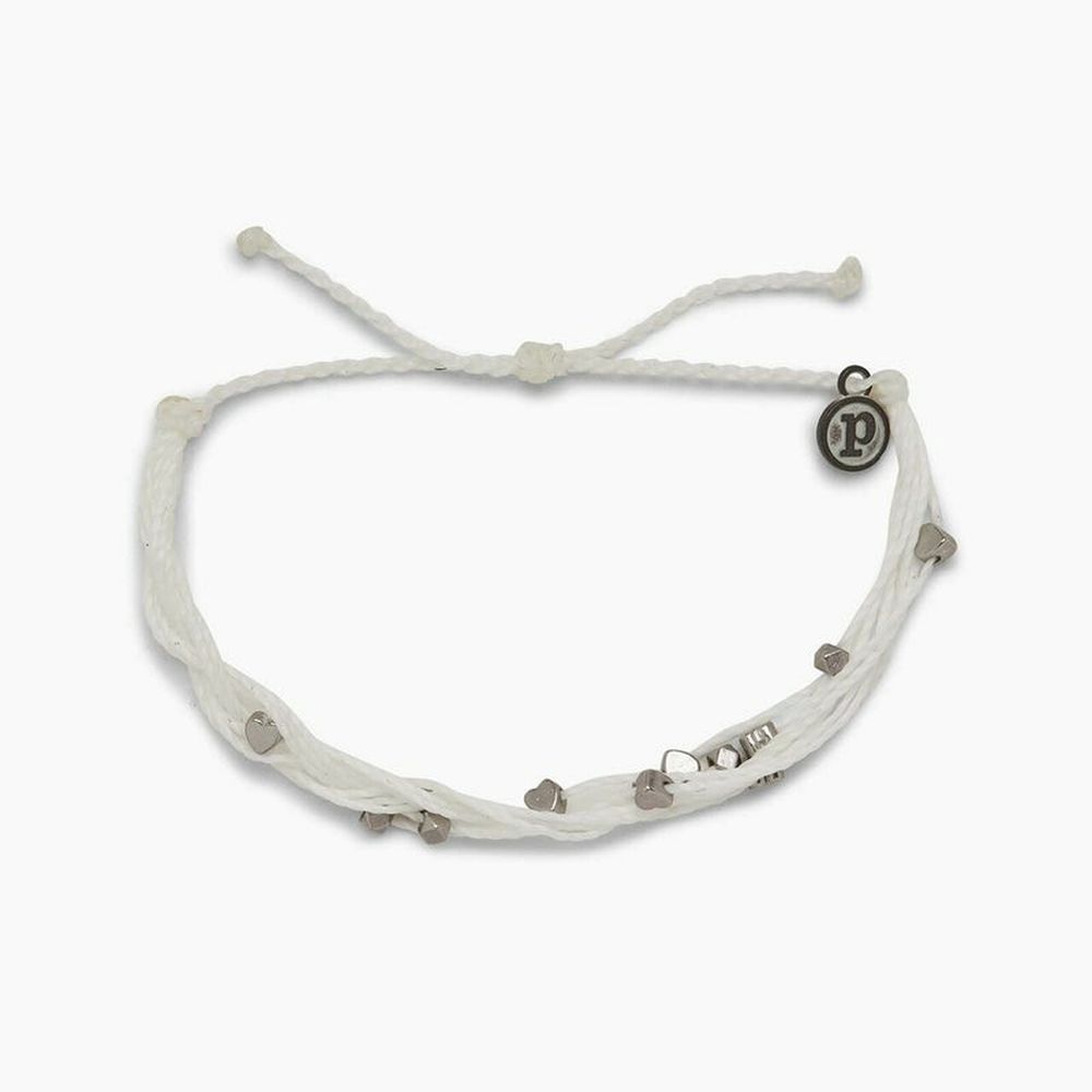 Heart Malibu Bracelet Silver