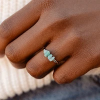Wire Wrapped Gemstone Ring