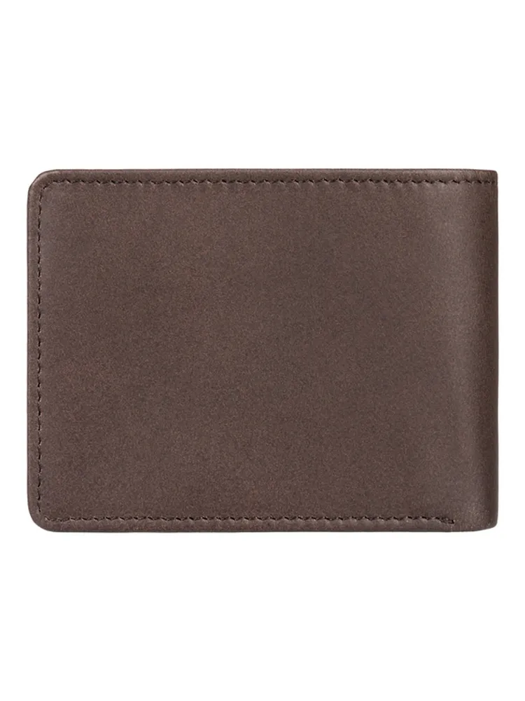 Mac Tri-Fold Leather Wallet