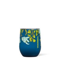 12oz Stemless Wildflower Blue