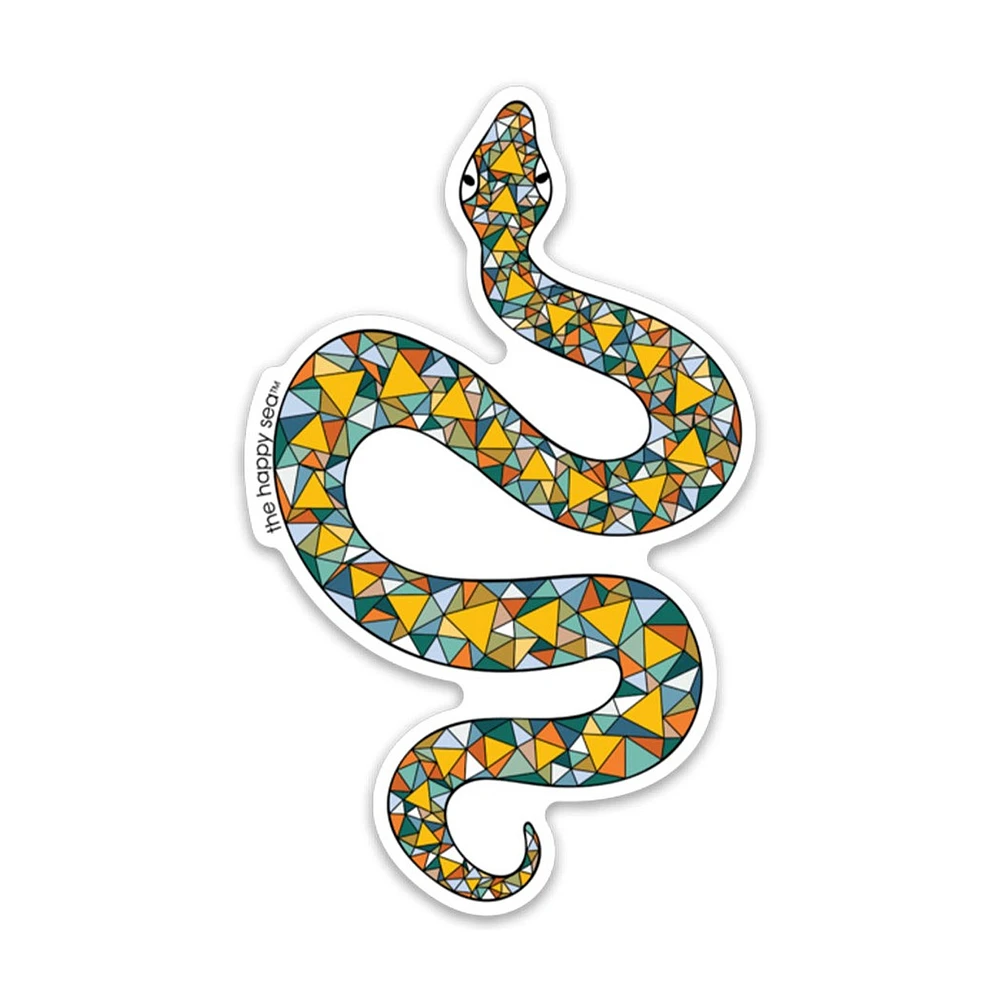 4" Snake Vinyl Sticker