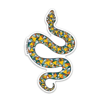 4" Snake Vinyl Sticker