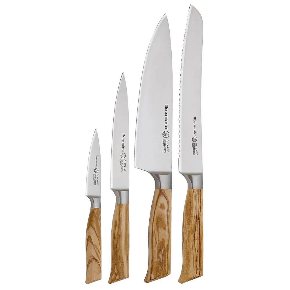 Messermeister Oliva Elite Gourmet Set 4 Pc (E/6000-4SB)