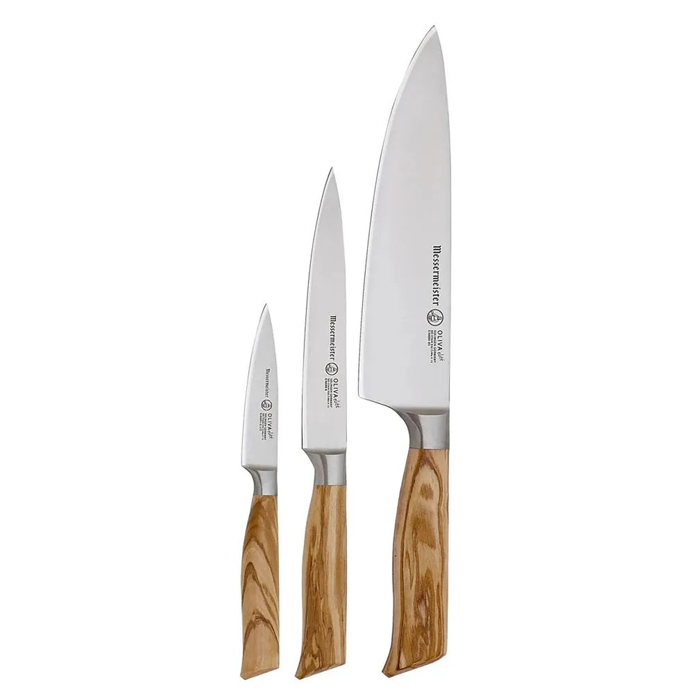 Messermeister Oliva Elite Starter Set 3 Pc (E/6000-3S)