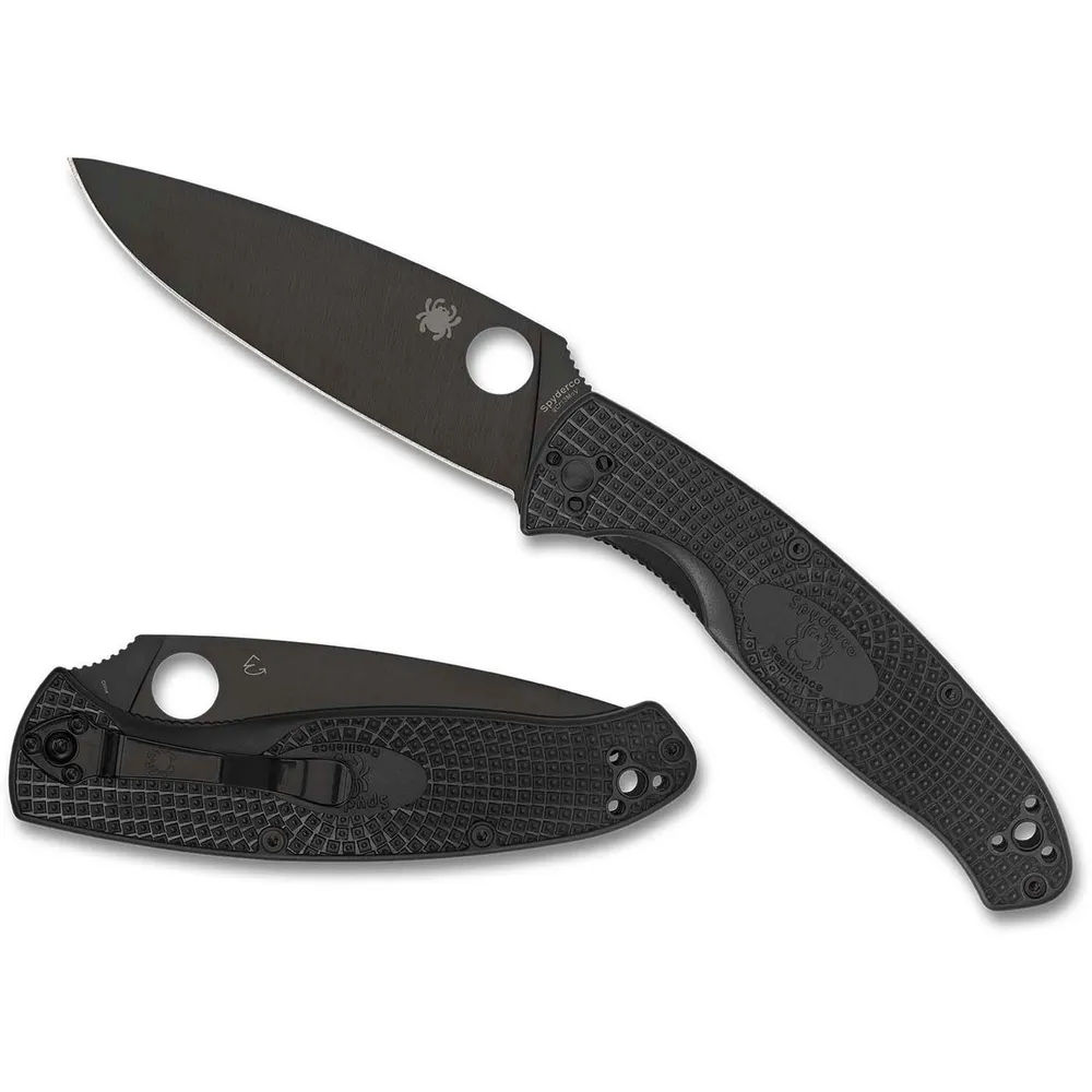 Spyderco Resilience Black Blade (C142PBBK)