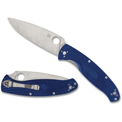 Spyderco Resilience Blue CPM S35VN (C142PBL)