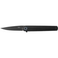 MKM Flame Executive Flipper Black Titanium Drop Point (MK FL01-TDSW)