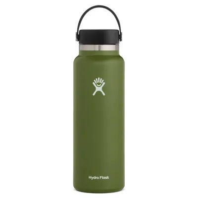 Hydro Flask Wide Mouth Olive 40 oz (W40BTS306)