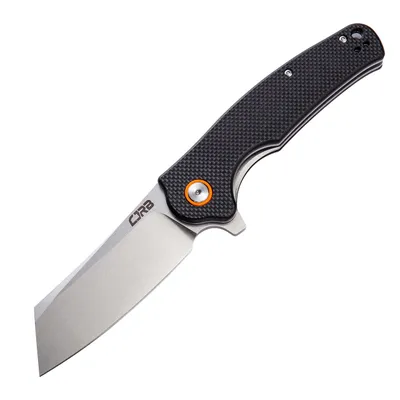 CJRB Cutlery Crag Black G10 (J1904-BKF)