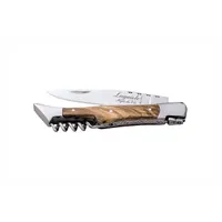Laguiole Style de Vie Pocket Knife Corkscrew Olive Wood (ZakmKurkOlijf)