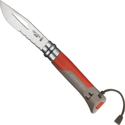 Opinel No.8 Folding Outdoor Knife Red (1714)