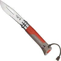 Opinel No.8 Folding Outdoor Knife Red (1714)