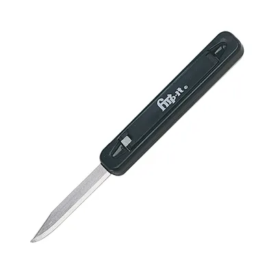 Flip-It Retracting Pocket Knife Black (FL250;31-003478N)