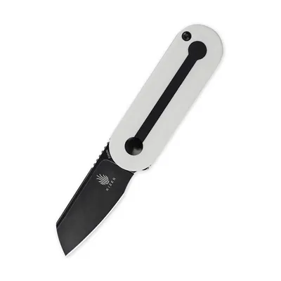 Kizer Mini Bay Black & White G10 (Ki2583A1)