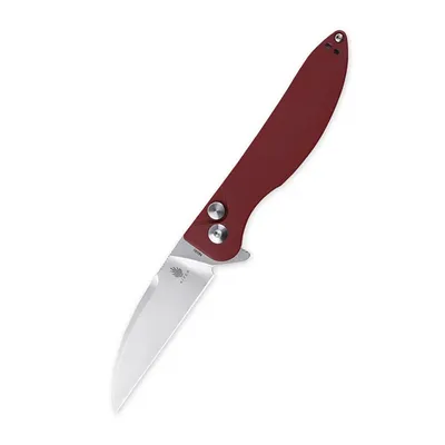 Kizer Swaggs Swayback Red  Micarta (V3566N4)