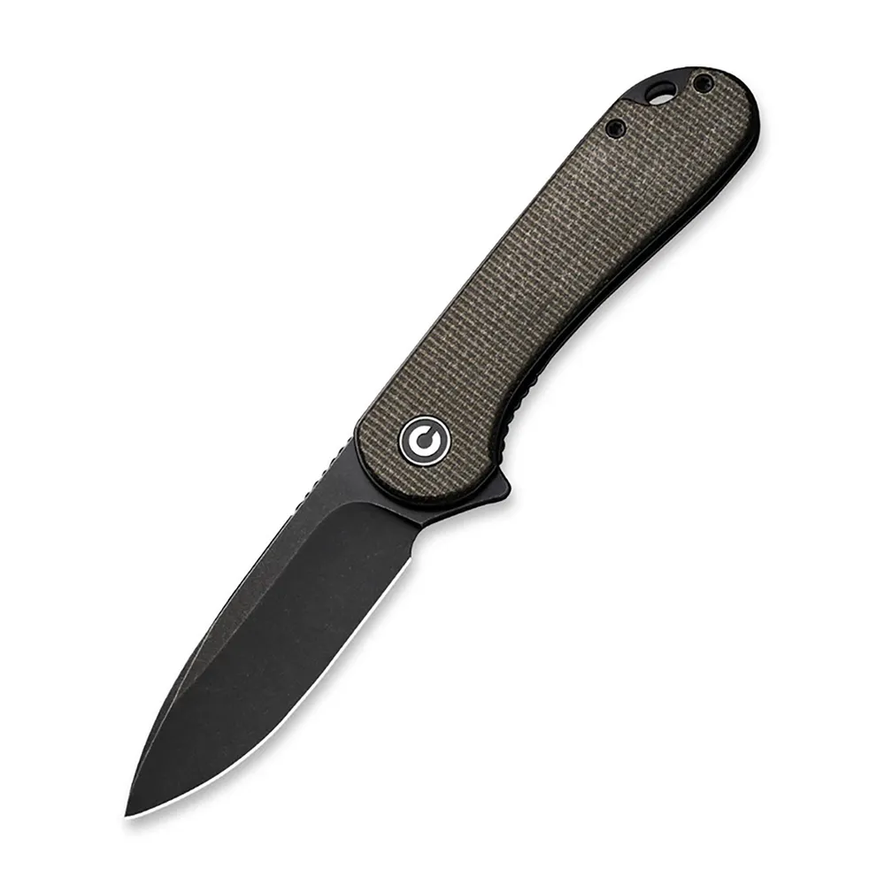 CIVIVI Elementum Dark Green Micarta Black (C907Z)