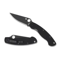 Spyderco Military Model G10 Black Blade (C36GPBK)