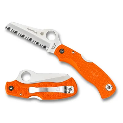 Spyderco Rescue 79mm FRN Orange (C45SOR)