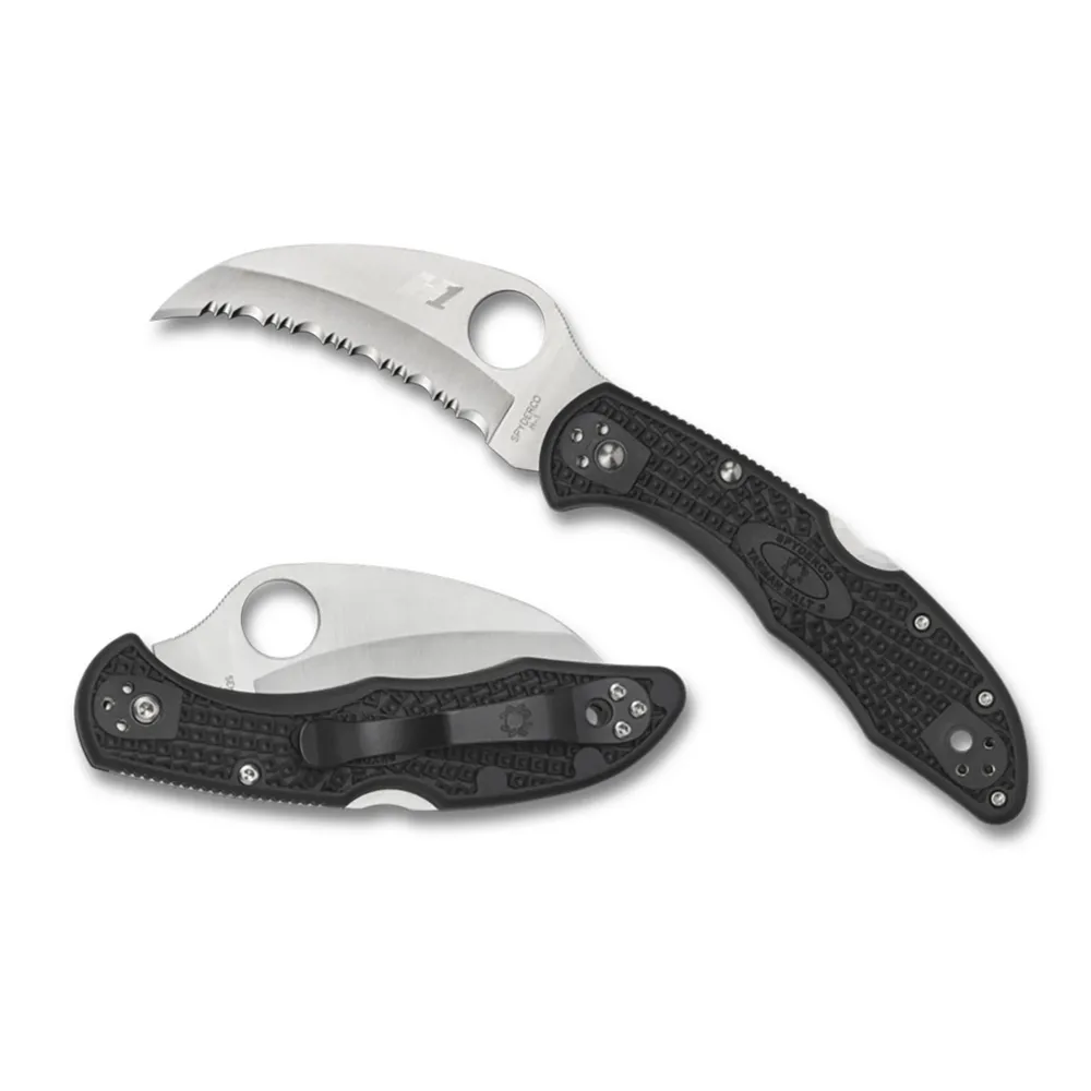 Spyderco Tasman Salt 2 FRN Black (C106SBK2)