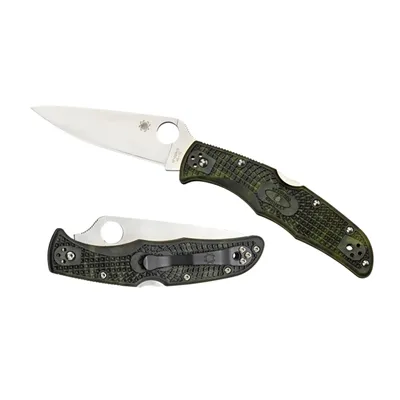 Spyderco Endura 4 Lightweight Zome Green (C10ZFPGR)