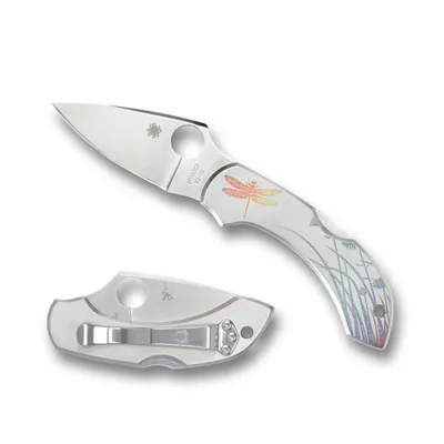 Spyderco Dragonfly Stainless Tattoo (C28PT)