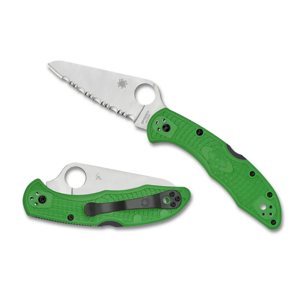 Spyderco Salt 2 LC200N Green Serrated (C88FSGR2)