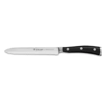 Wusthof Classic Ikon 5" Utility Knife Serrated Edge (4126;1040331614)