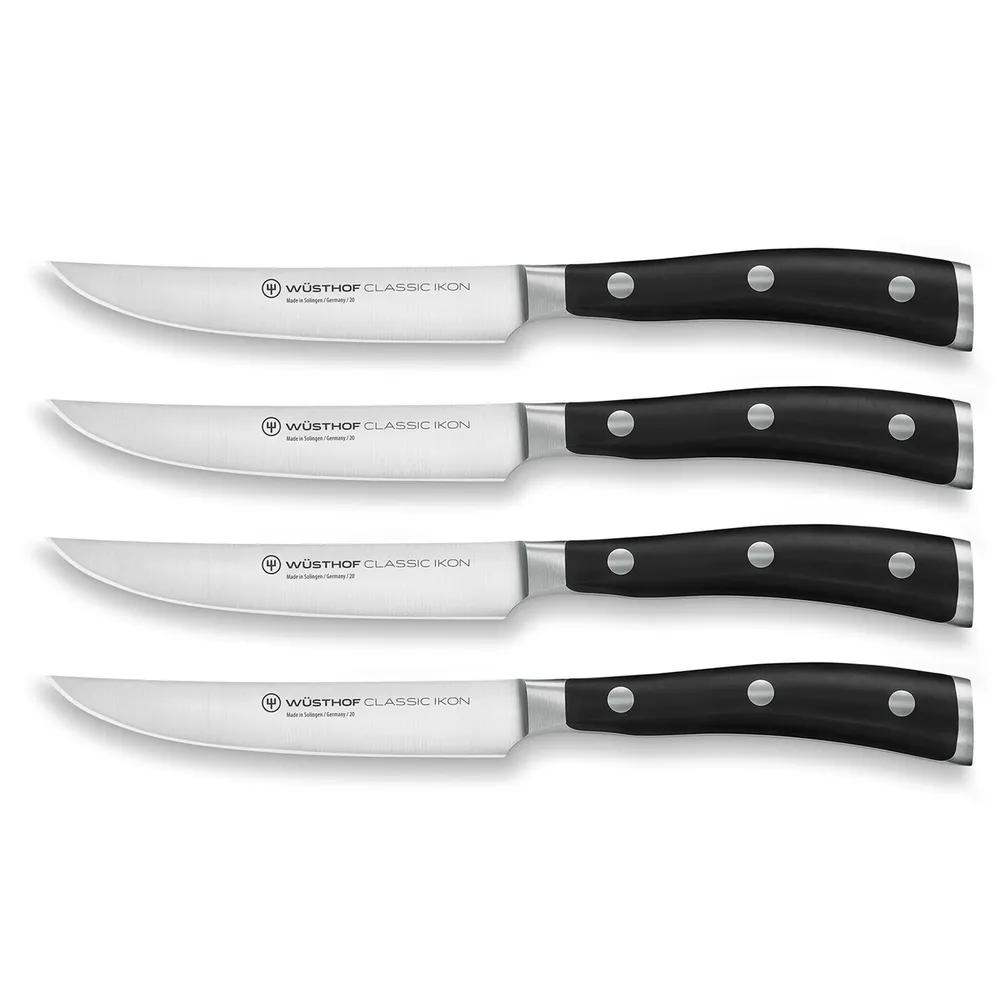 Wusthof Classic Ikon 4-Piece Steak Knife Set (9716;1120360401)