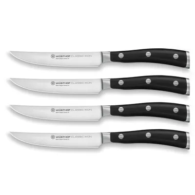 Wusthof Classic Ikon 4-Piece Steak Knife Set (9716;1120360401)