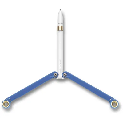 Spyderco BaliYo Pen Blue White (YUS107)