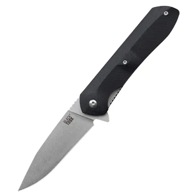 Black Tusk Boulder 2 Micarta Black (2BO45M-BLK)