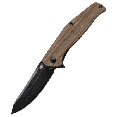 Black Tusk Mini Bomber 2 Micarta Brown (2BOM375M-BRN)