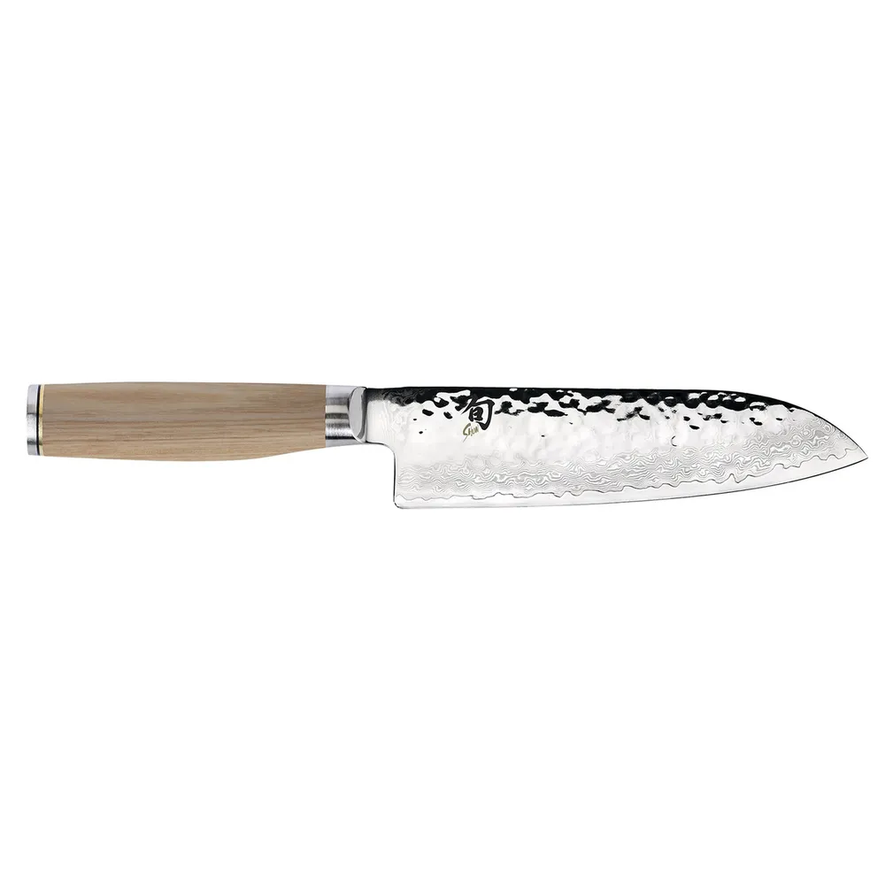 Shun Premier Blonde Santoku 7" (TDM0702W)