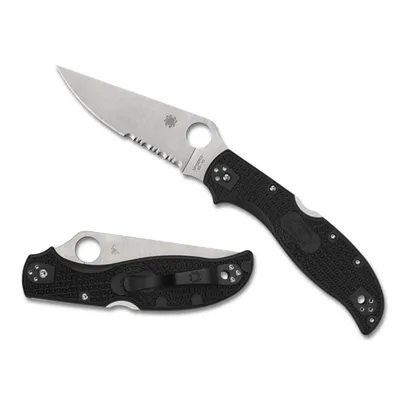 Spyderco Strech 2 XL Lightweight Partially Serrated (C258PSBK)