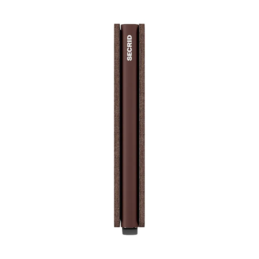 Secrid Slimwallet Saffiano Brown (SSa-Brown)