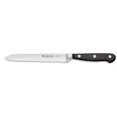 Wusthof Classic 5.5" Serrated Utility Knife (4110-7/14;1040101614)