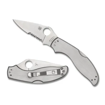 Spyderco UpTern Partially Serrated (C261PS)